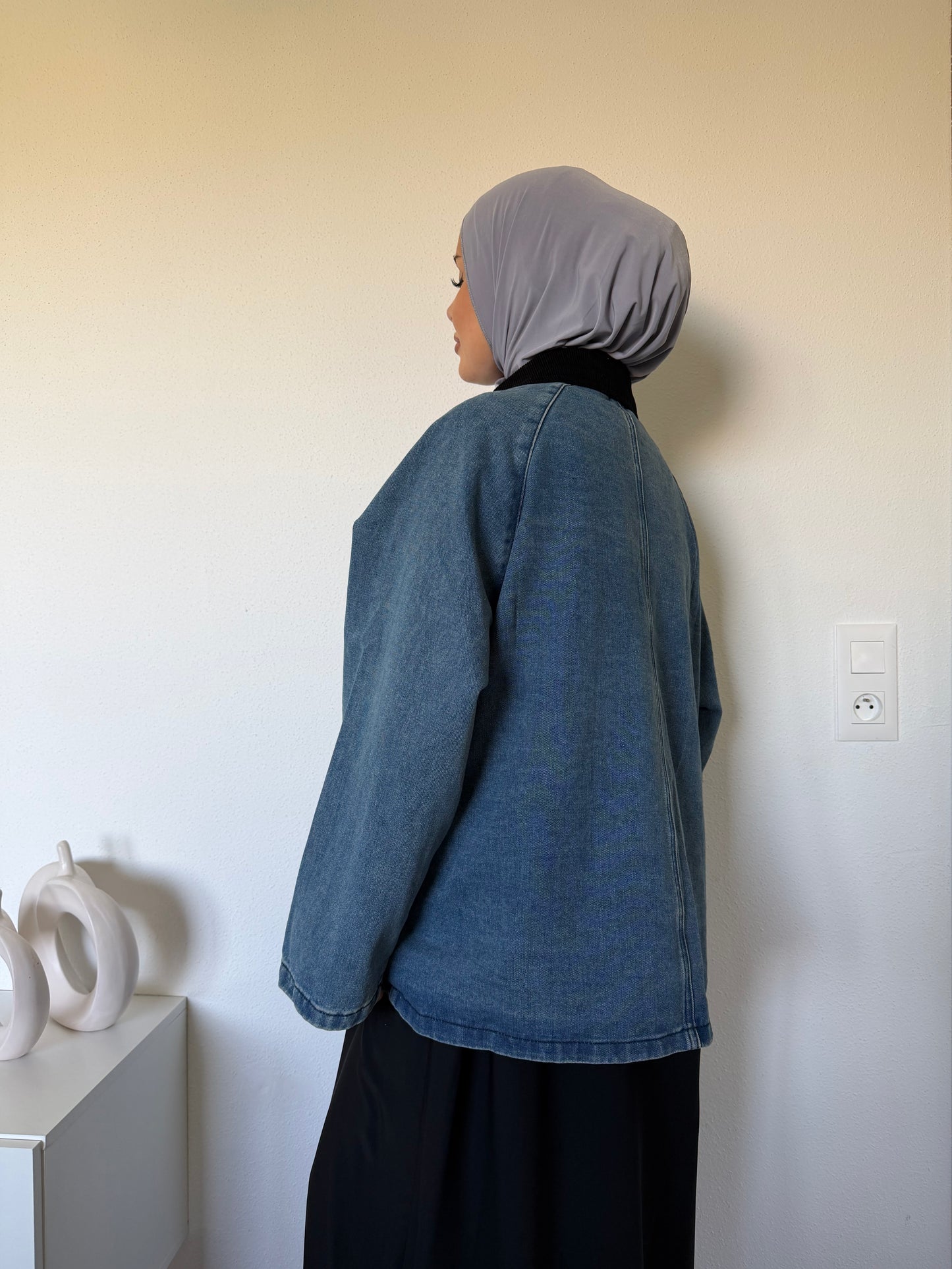 Veste en jean oversize