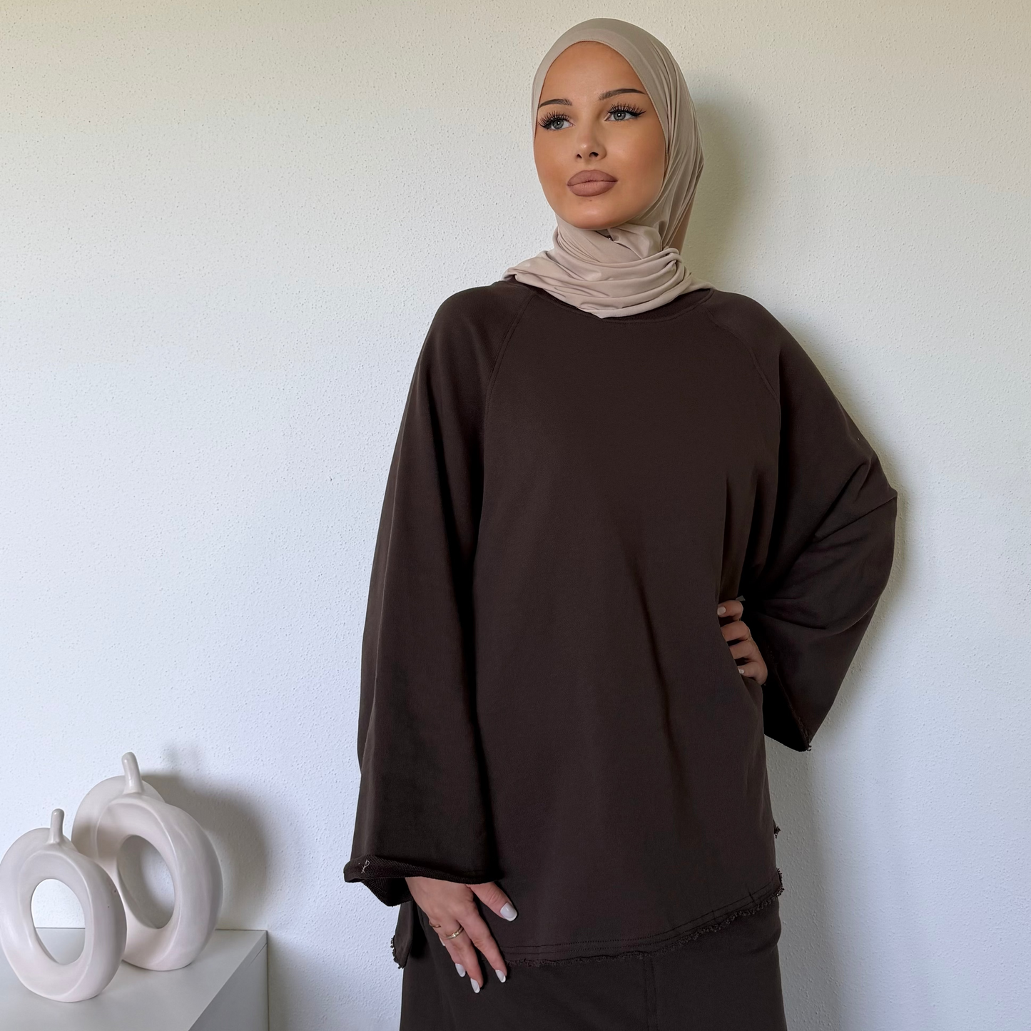 Ensemble jupe longue & haut oversize