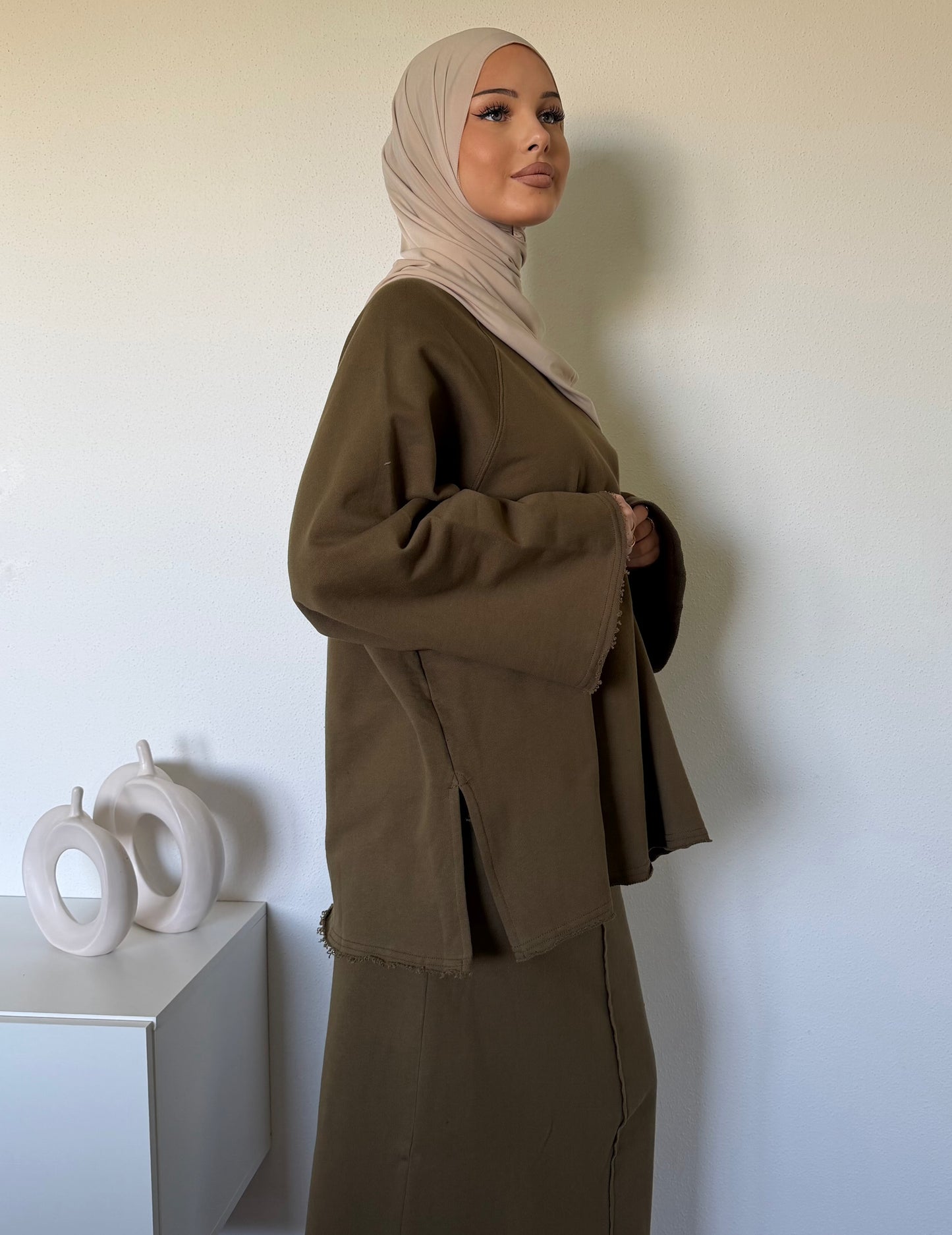Ensemble jupe longue & haut oversize