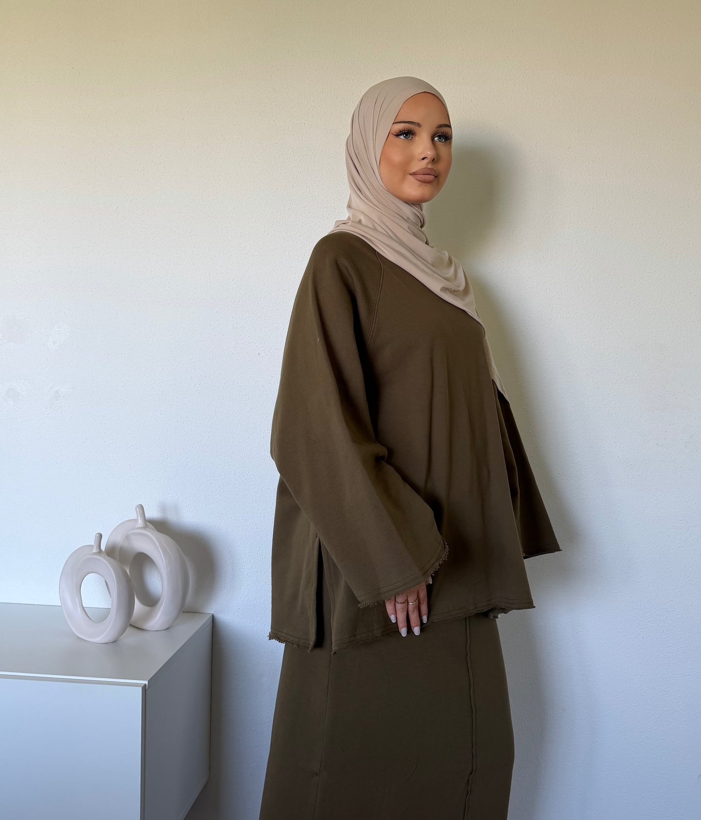 Ensemble jupe longue & haut oversize