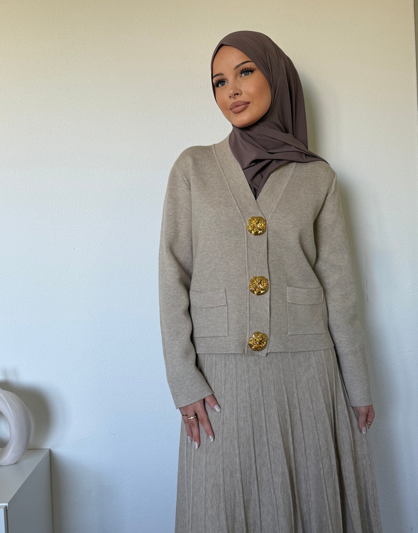 Ensemble jupe en maille