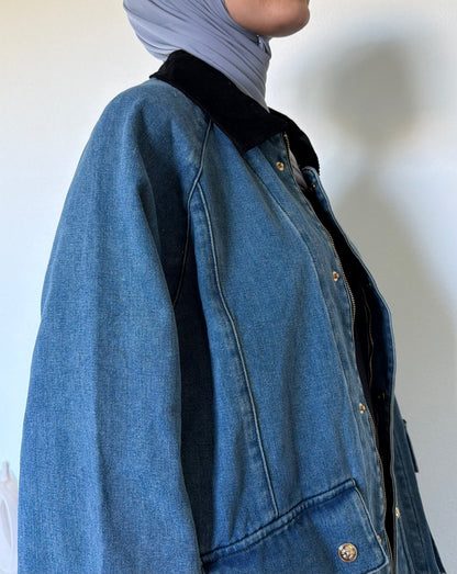 Veste en jean oversize