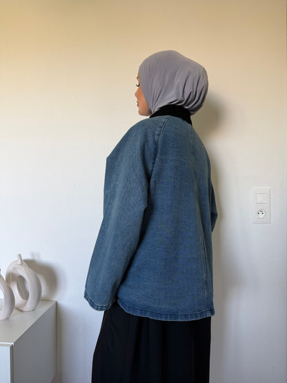 Veste en jean oversize