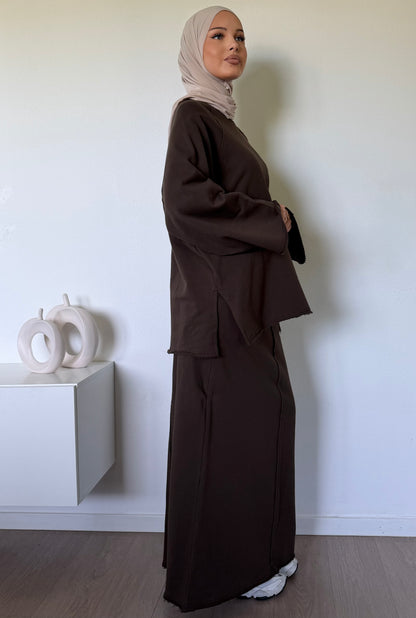 Ensemble jupe longue & haut oversize