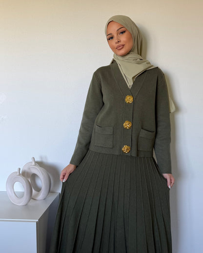 Ensemble jupe en maille