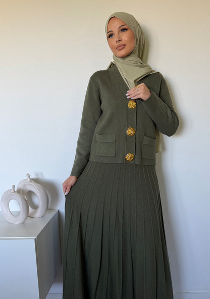 Ensemble jupe en maille
