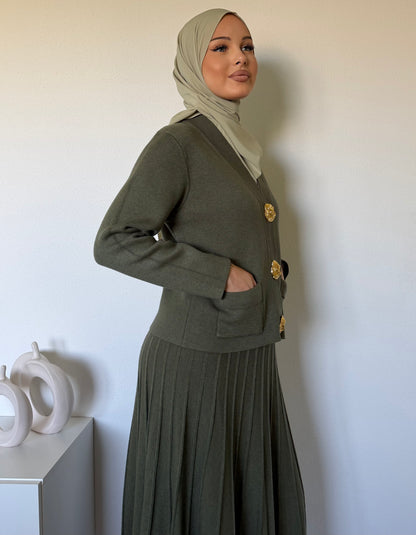 Ensemble jupe en maille
