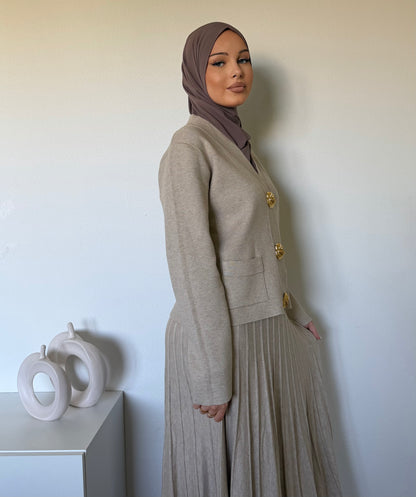 Ensemble jupe en maille
