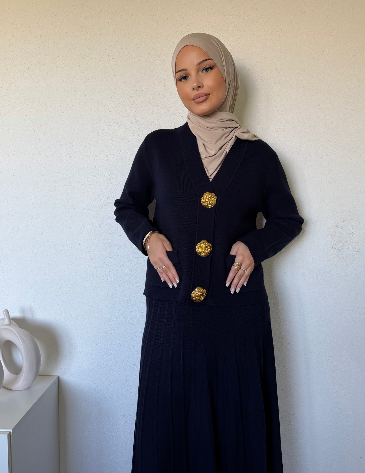 Ensemble jupe en maille