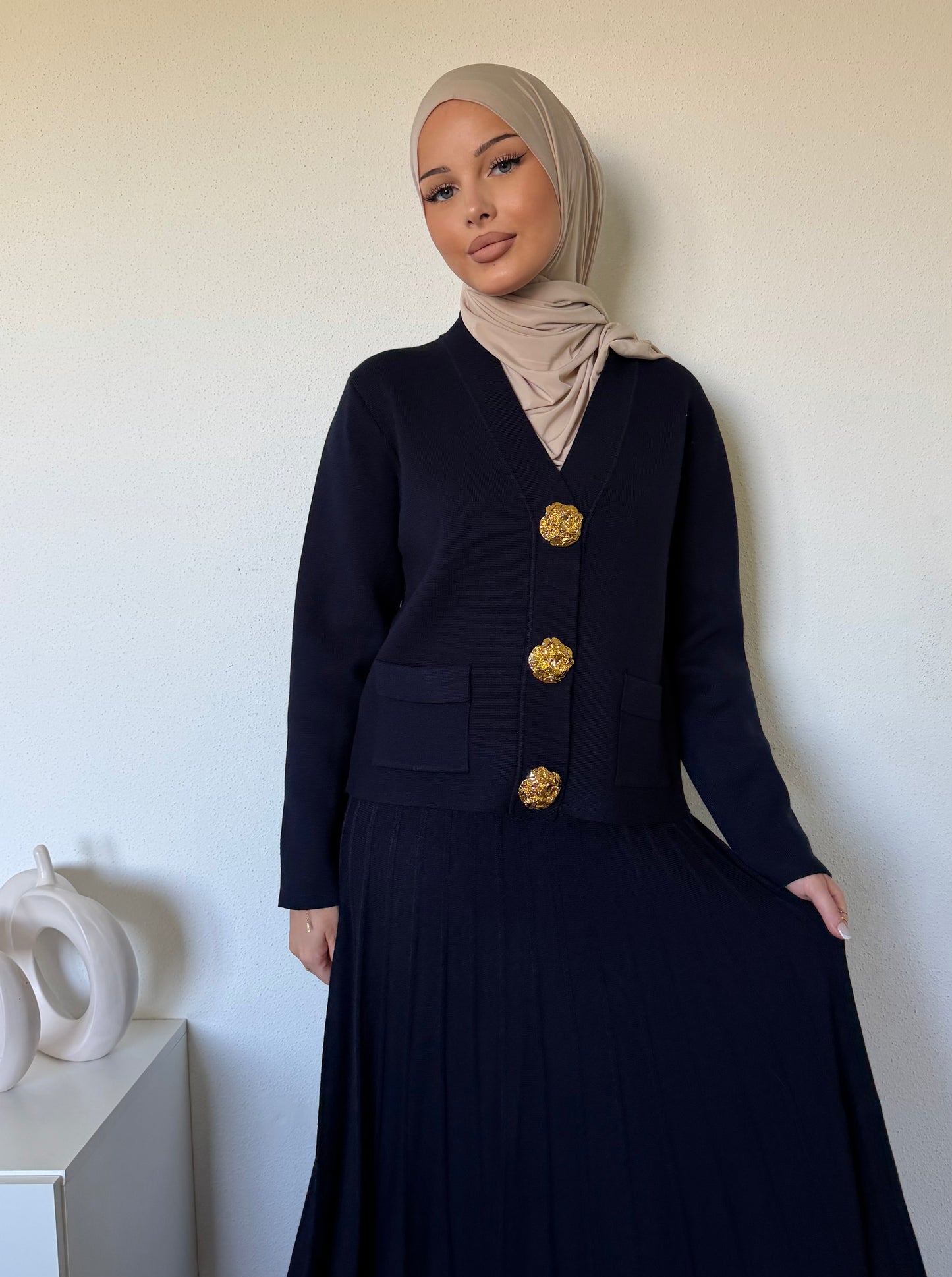 Ensemble jupe en maille