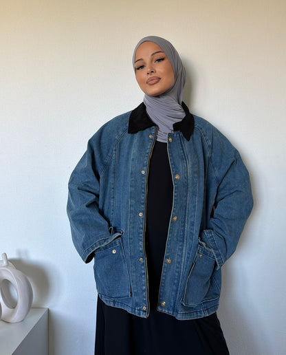 Veste en jean oversize